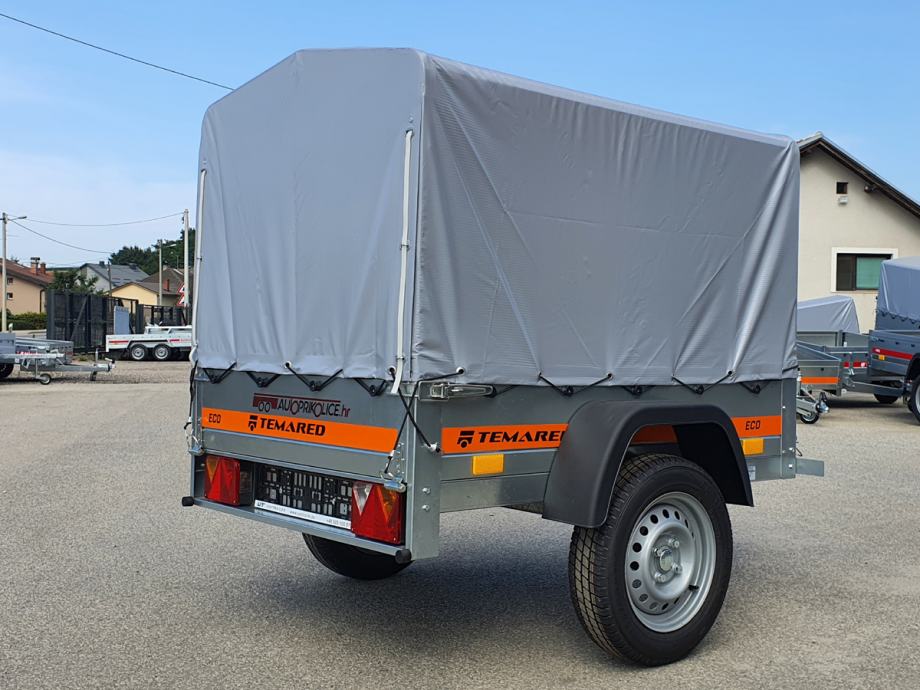 Auto Prikolica Temared Eco 1510 147x106x110 Cm 750 Kg