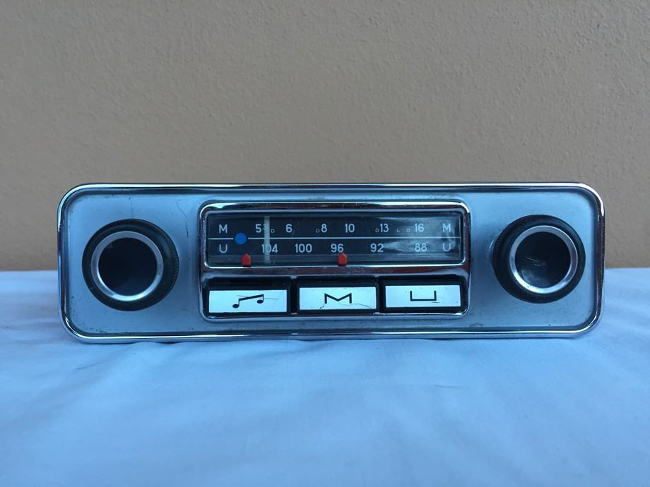 Blaupunkt Mannheim KDB 991-8026 mono autoradio, čitav, radi