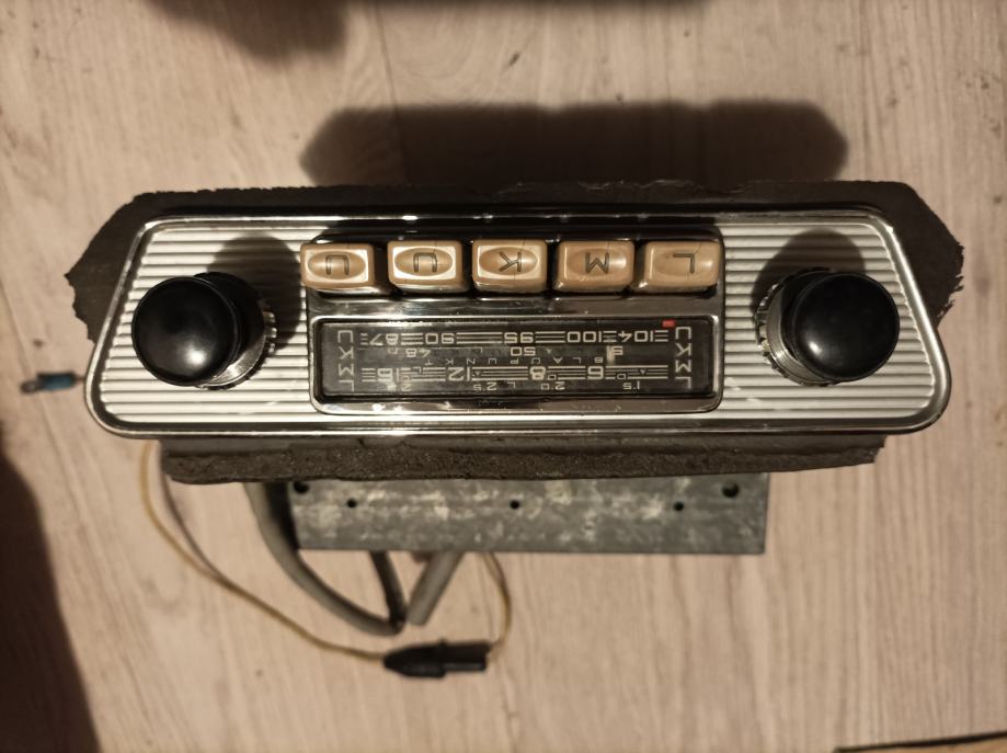 Oldtimer Autoradio Blaupunkt Frankfurt