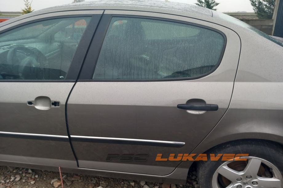 PEUGEOT 407 STAKLO VRATA ZADNJE LIJEVO 2006.