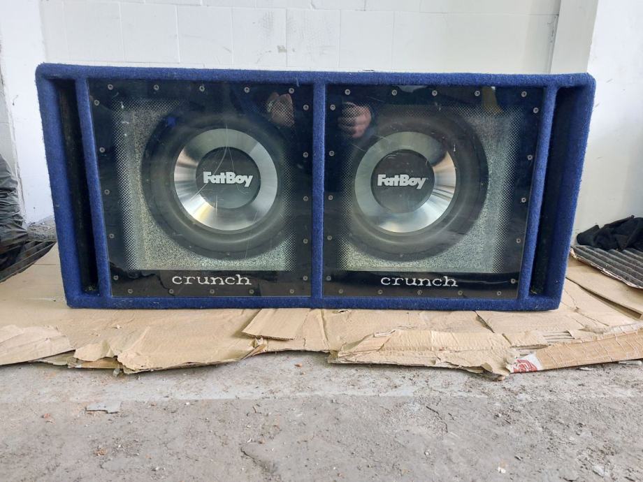 Auto subwoofer Crunch X-FAT 800 FatBoy