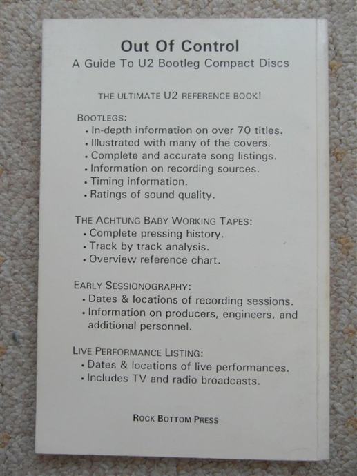 u2 guide to u2 bootleg compact discs