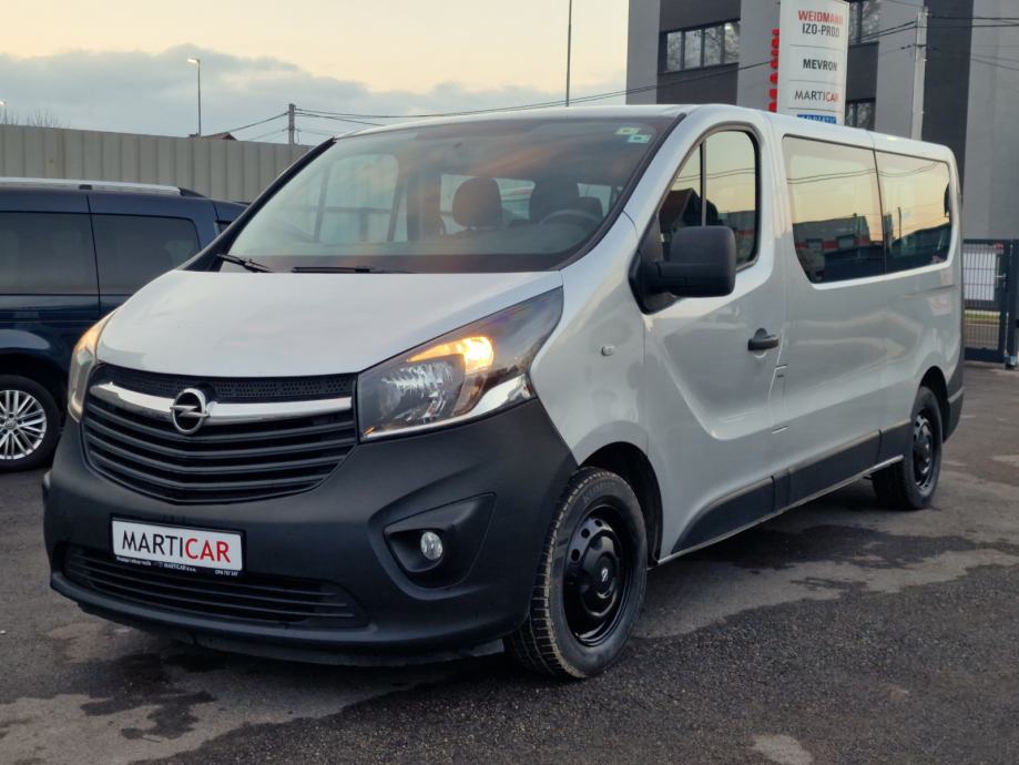 OPEL VIVARO B 1.6 DISEL 8+1 92kW KUPLJEN NOV U RH U SUSTAVU PDV-A, 2018 god.