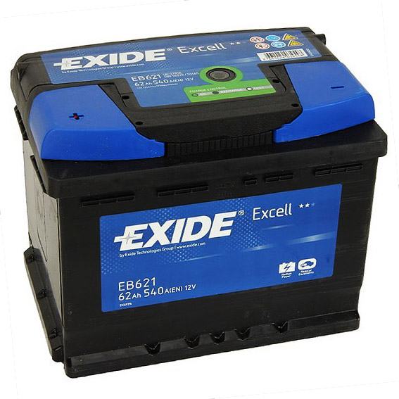 Аккумулятор exide 62ah