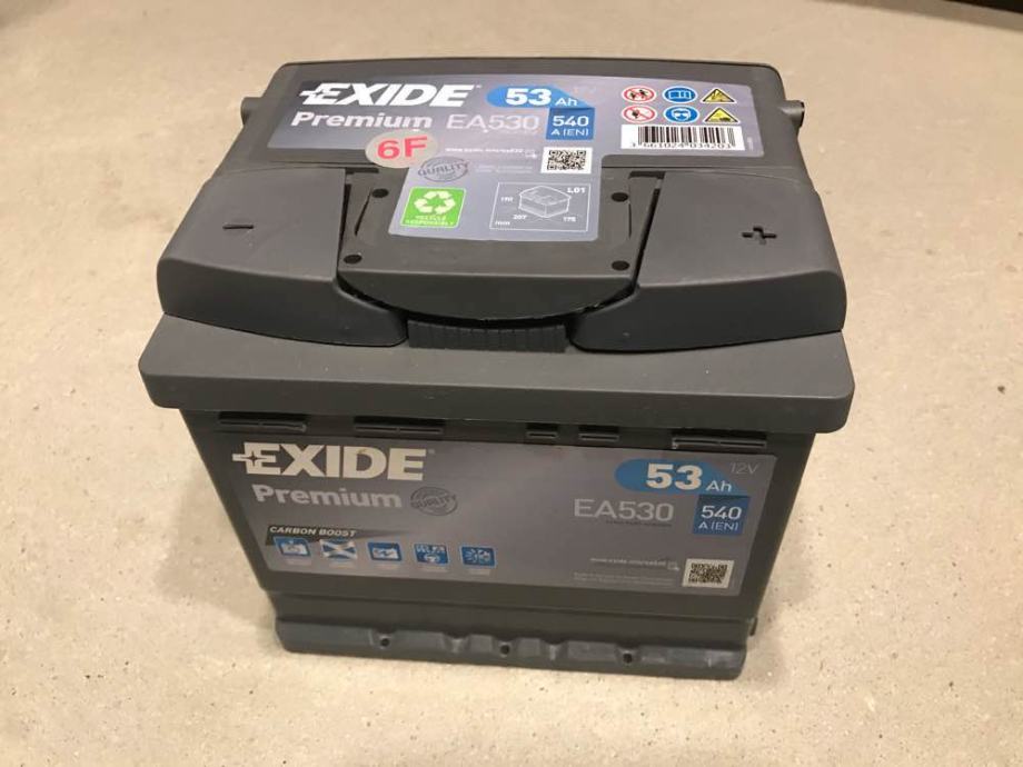 Аккумулятор exide premium ea530