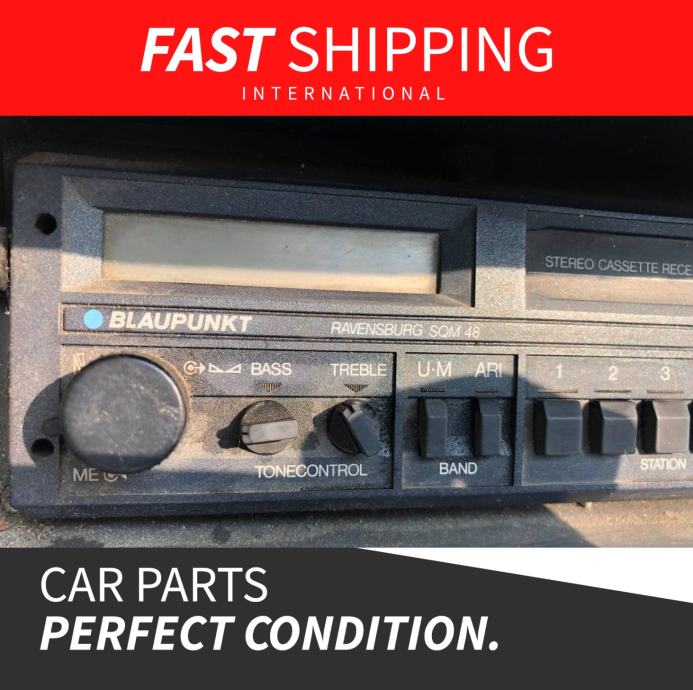 AUTO RADIO KAZETOfon BLAUPUNKT RAVENSBURG SQM 48