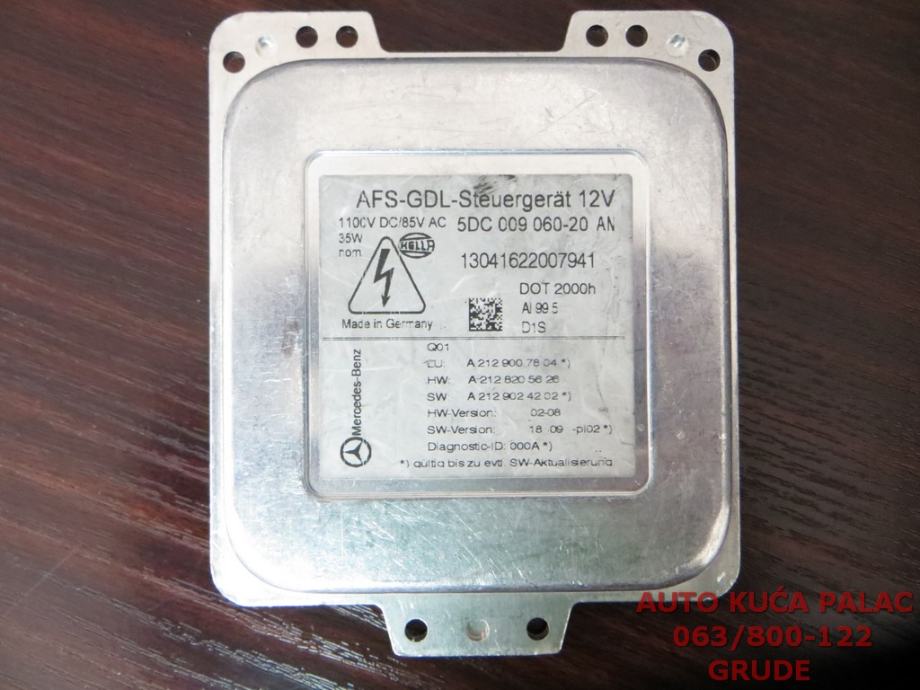 BALAST XENON MERCEDES W212 W207 A2129007804  5DC009060-20AN