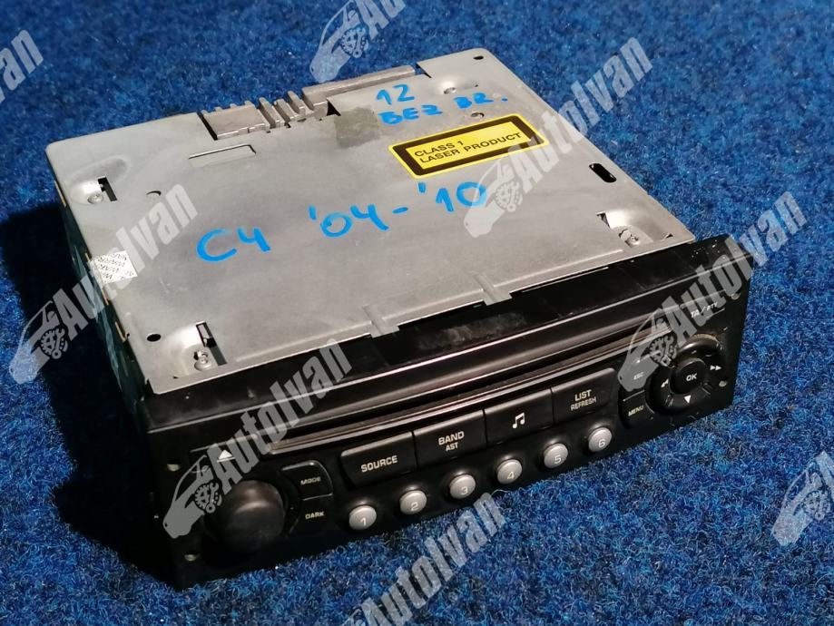 CD RADIO PLAYER CITROEN C4