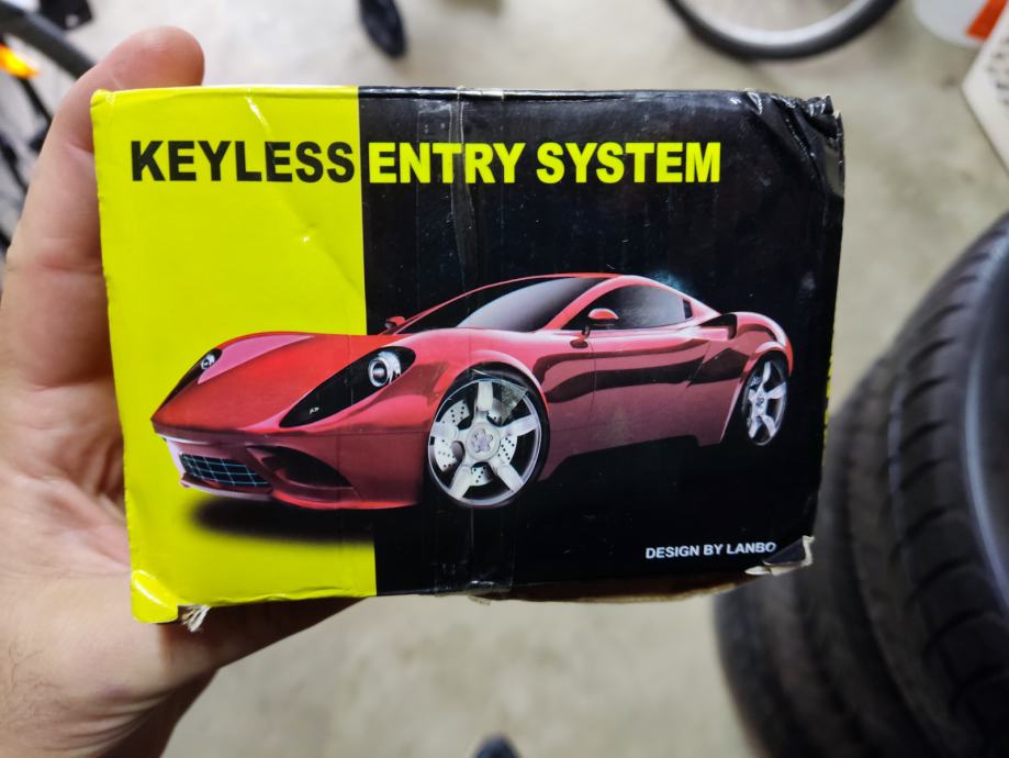 Keyless entry sistem