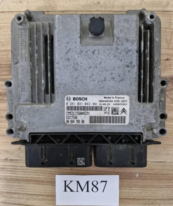 KOMPJUTER RAČUNALO ECU MOTORA C-C4 PICASSO (B78) 9806460480 KM87