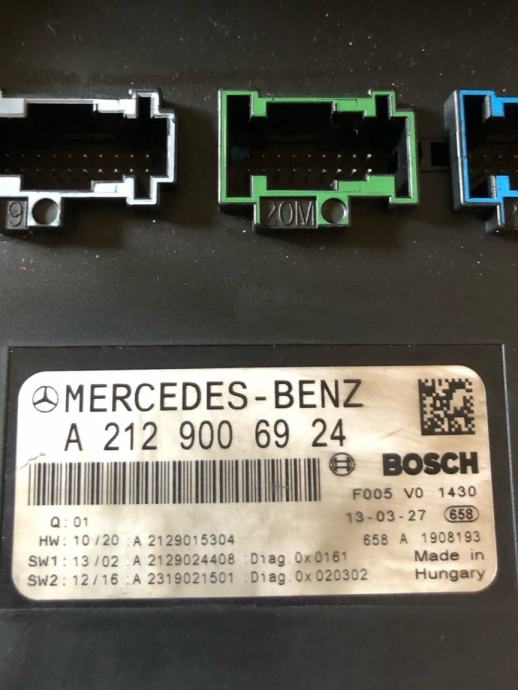 Mercedes C E klasa w204 w212 SAM modul A 212 900 69 24