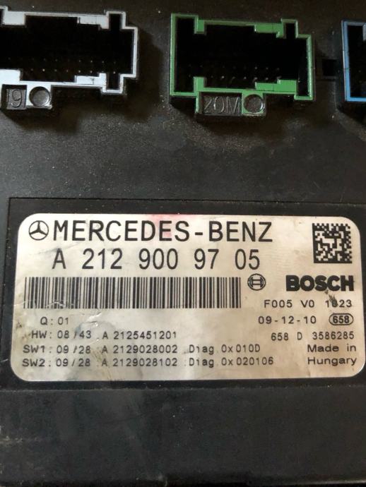 Mercedes C E klasa w204 w212 SAM modul A 212 900 97 05