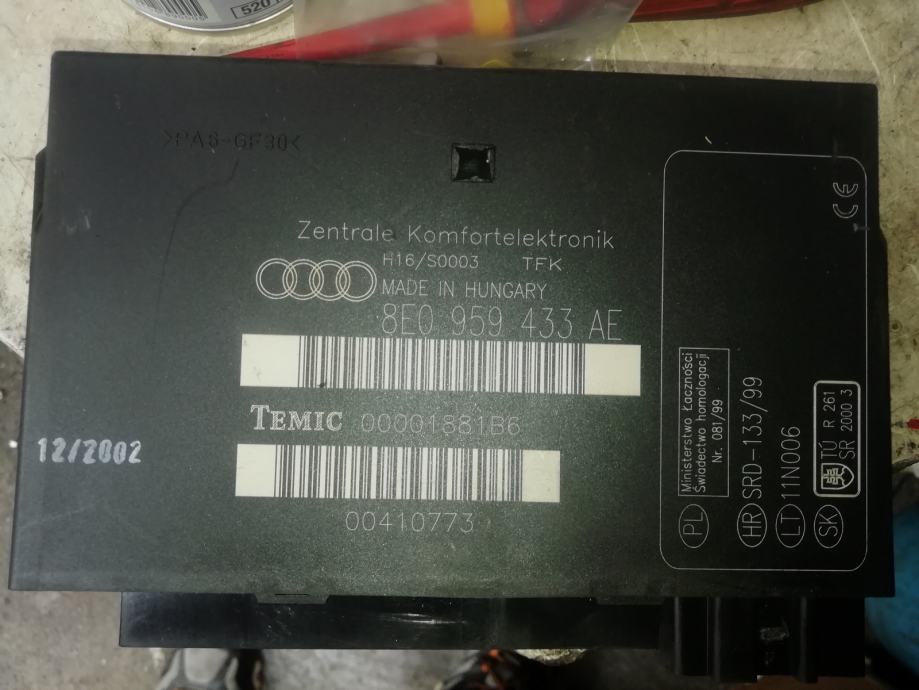 Modul centralnog zakljućavanja Audi 8E0959433AE