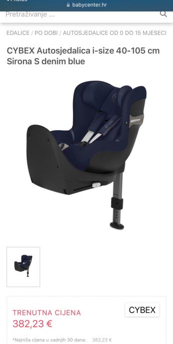 Cybex Sirona S i-Size Indigo Blue Navy Blue