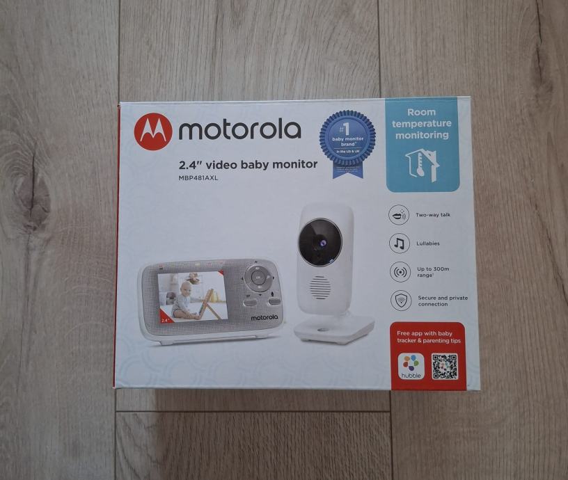 MOTOROLA VIDEO BABY MONITOR (MBP481AXL)