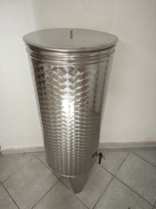 Inox bačva 100l