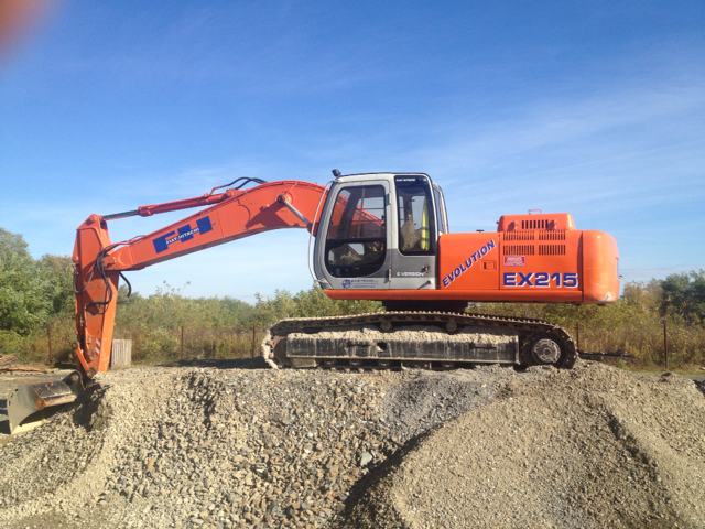 Fiat hitachi ex215