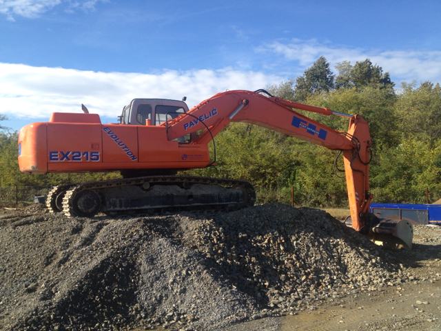 Fiat hitachi ex215