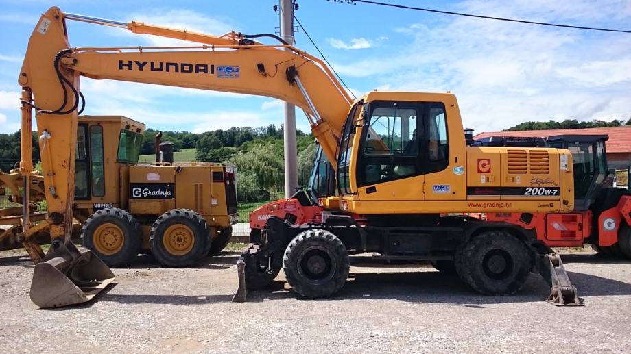 Экскаватор hyundai r200w 7