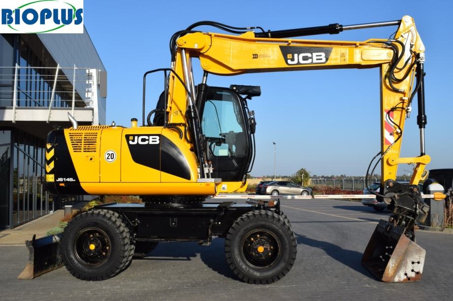 BAGER TOČKAŠ JCB JS145W 2012.  950h!!!