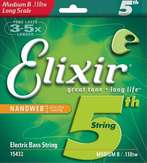 Elixir 5. žica za bass gitaru