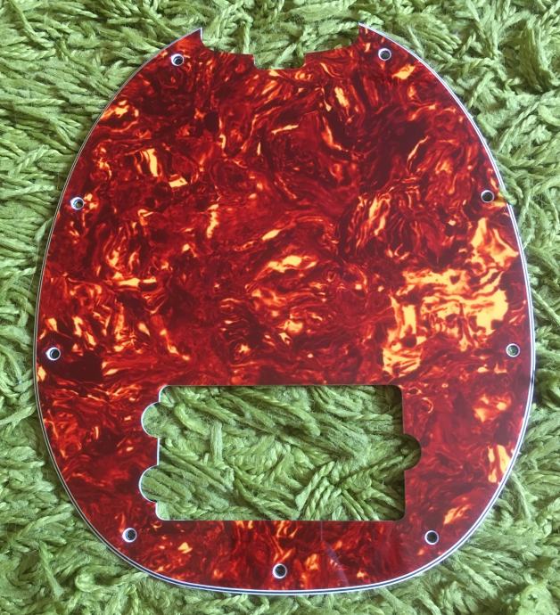 Music Man Stingray 4H Vintage Red Tortoise pickguard