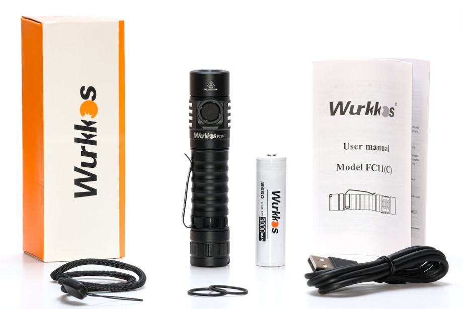 Wurkkos FC11C Nichia 519A Baterijska lampa