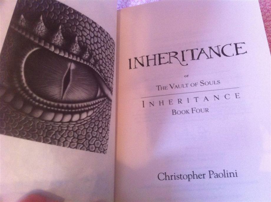 inheritance by christopher paolini