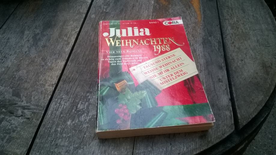 JULIA WEIHNACHTEN 1988 VIER NEUE ROMANE CORA