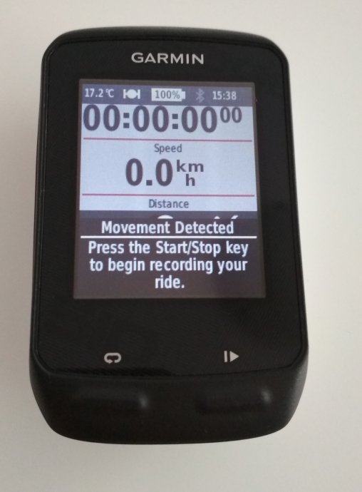 Garmin edge 510 не включается