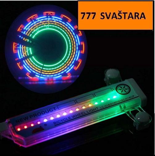 32 LED svjetlo za kotač bicikla - model 2