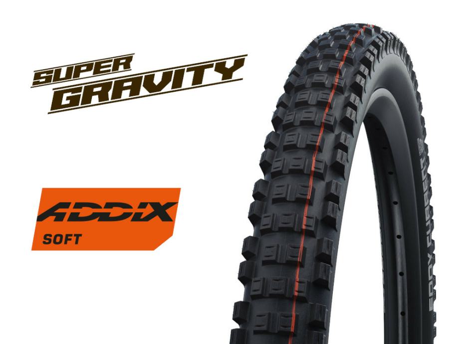 GUMA 29X2.60 SCHWALBE EDDY CURRENT REAR FOLDING TUBELESS EASY EVOLUTIO