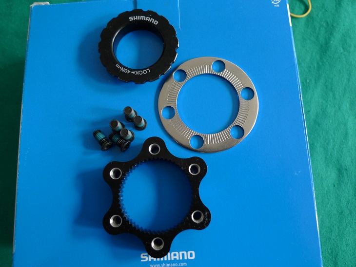 Shimano adapter 6 bolt &gt; center lock