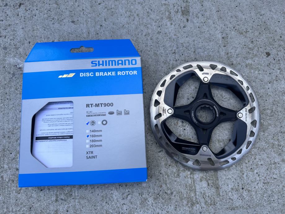 shimano xtr 160mm rotor