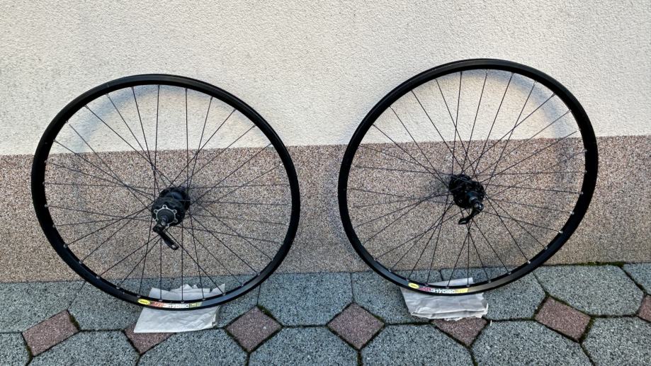 Set 26" kotača pr. + zad., MAVIC DISK X317, Shimano, Specialized Stout