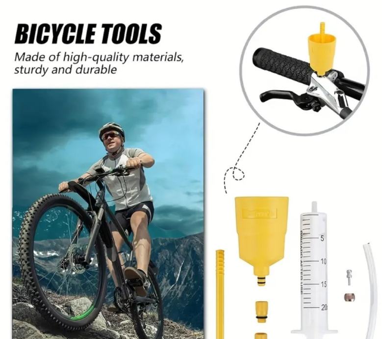 KOMPLET KIT SET ZA ODZRAČIVANJE SHIMANO KOČNICA