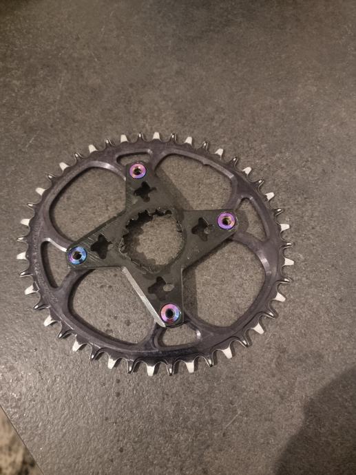 Garbaruk Oval 44t - Sram direct spider