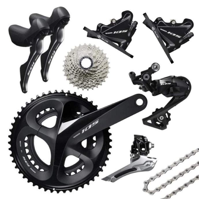 Prodajem kompletnu grupu Shimano 105 r7000 cijena 400 Eura b