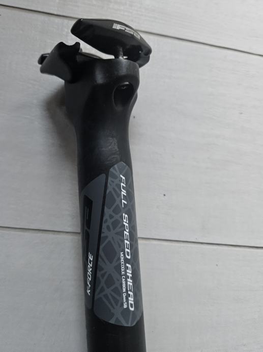 FSA K-force, monocoque carbon, 0 offset, 31.6mm, 400mm