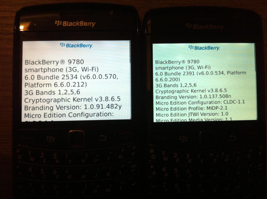 Как форматировать blackberry 9780