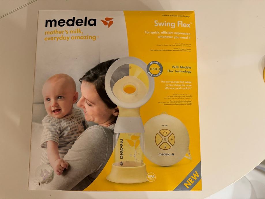 Medela Swing Flex električna izdajalica i sterilizator za bočice