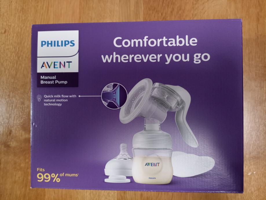 Philips Avent ručna izdajalica + vrećice za mlijeko (25+24 kom)