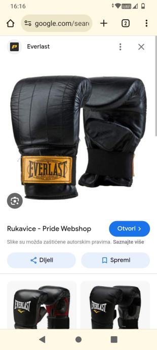 Rukavice za vreću Everlast