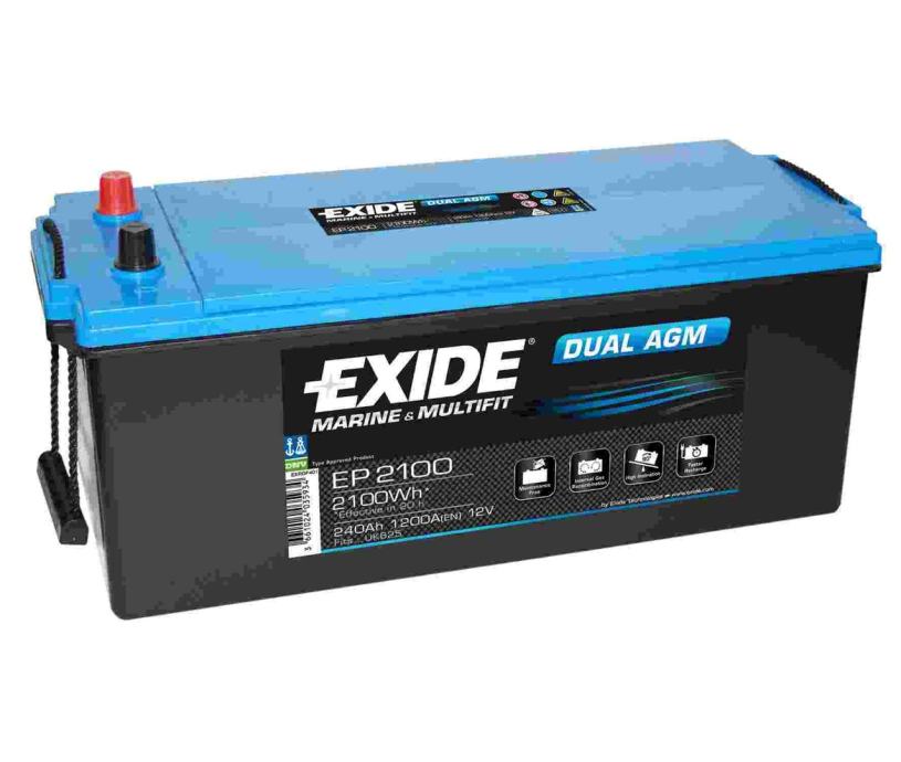 Аккумулятор exide dual