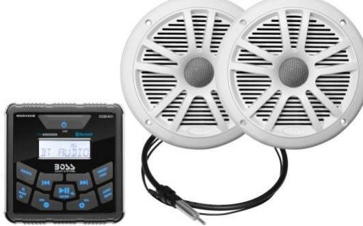 Boss MCKGB450W.6 Audio Marine paket, 2u1, bijeli zvučnici 2 kom