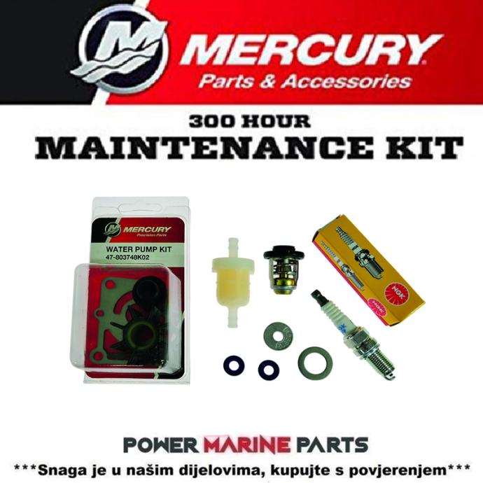 300 HOURS SERVICE KIT FOR MERCURY 8/9.9 HP OUTBOARD ENGINES -8M0120867