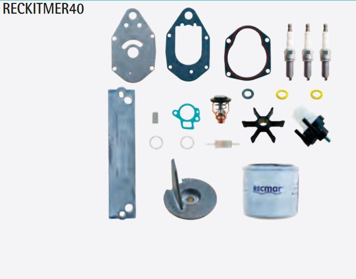 Komplet za servis mercury 40EFI sa 3 cilindra motor