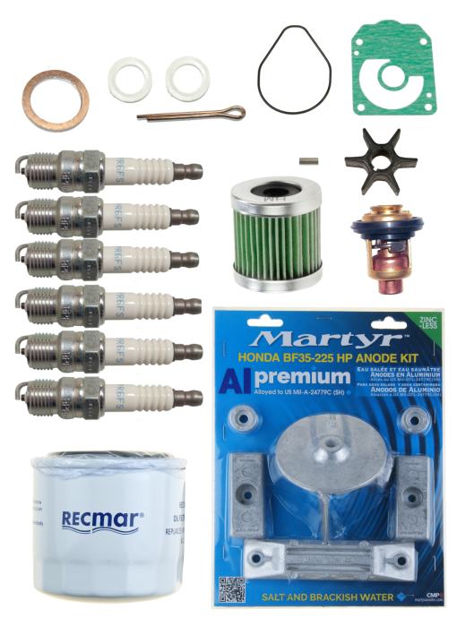 MAINTENANCE KIT FOR HONDA BF175A OUTBOARD ENGINES - 06211-ZY2-506