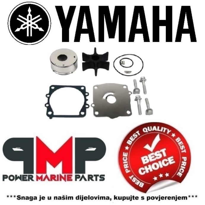 SET ZA REPARACIJU PUMPE VODE ZA YAMAHA 2T I 4T MOTORE - 6N6-W0078-02