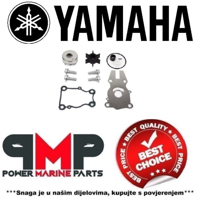 SET ZA REPARACIJU PUMPE VODE ZA YAMAHA 4T MOTORE - 6BG-W0078-00